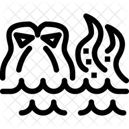 256x256 Kraken Icon Of Line Style