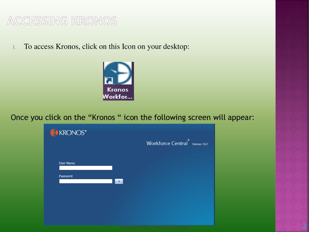 1024x768 Kronos Timekeeper Training Guide