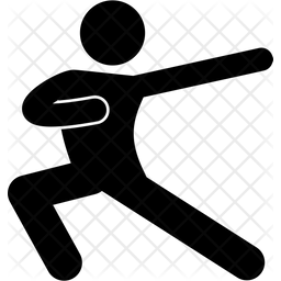 256x256 Kungfu Icon Of Glyph Style