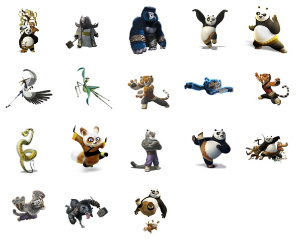 Kung Fu Panda Icon at Vectorified.com | Collection of Kung Fu Panda ...