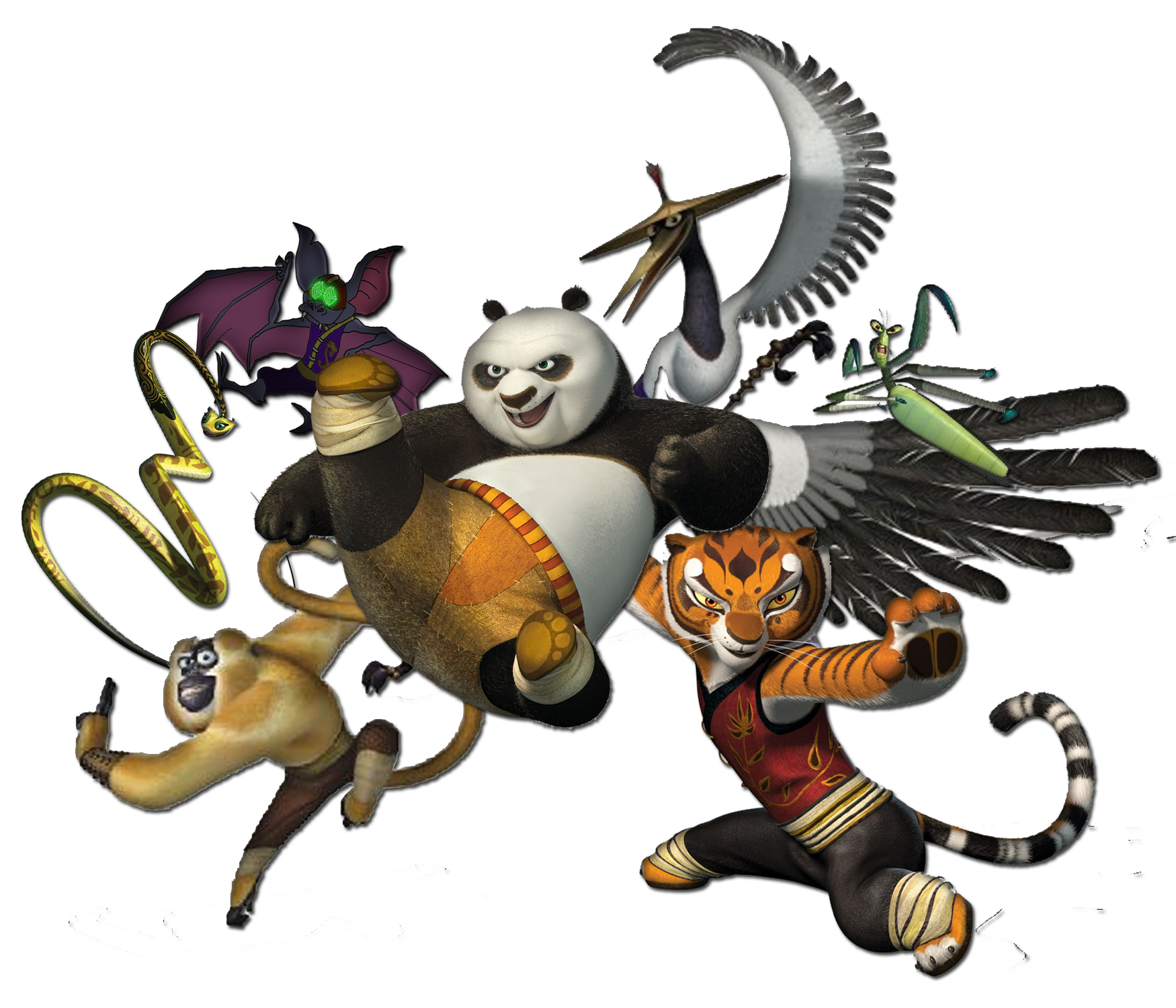1750x1500 Download Free Kung Fu Panda Characters Png Icon Favicon Freepngimg