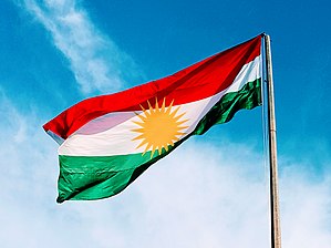 Flag Of Kurdistan 299x224 Flag Of Kurdistan