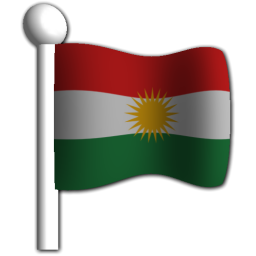 Flag Kurdistan Icon 256x256 Flag Kurdistan Icon