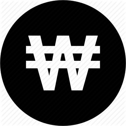 512x512 Finance, Korea Won Currency, Kw, Money, Payment Icon