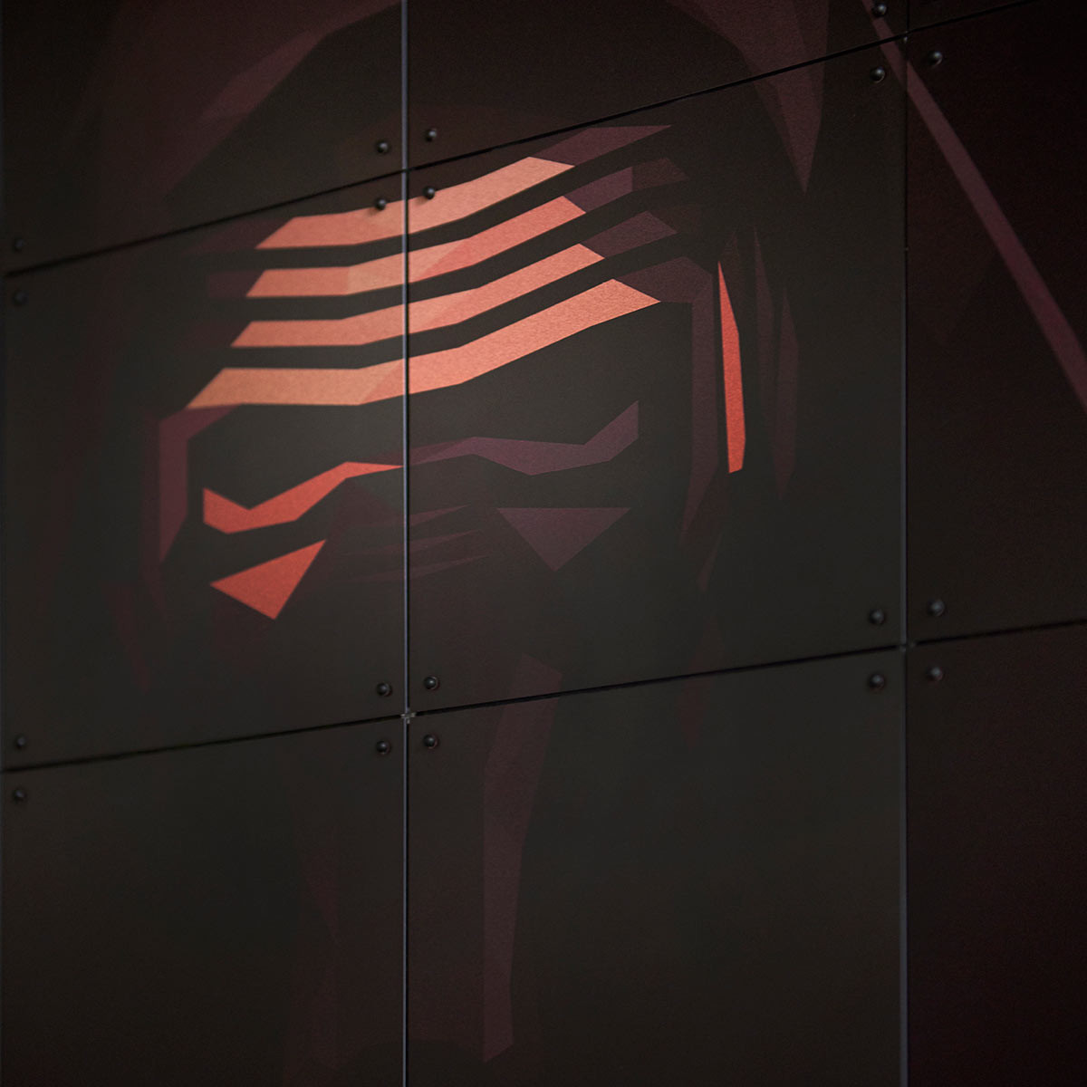 1200x1200 Star Wars Icons Kylo Ren Wall Art