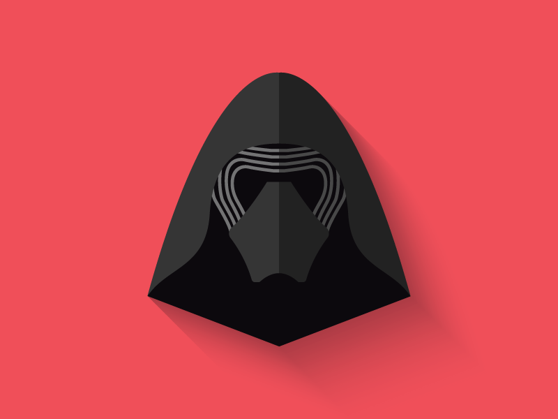 800x600 Kylo Ren Flat Design Icon
