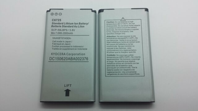 640x360 New Battery For Kyocera Hydro Vibe Hydro Icon Scp