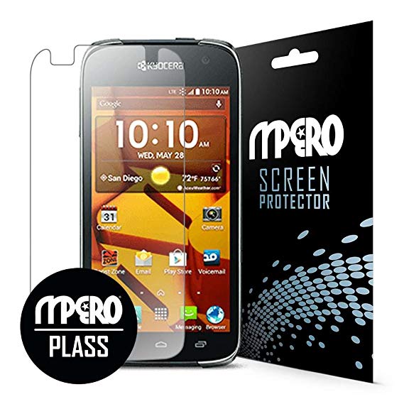 569x569 Kyocera Hydro Icon Screen Protector Cover, Plass Clear