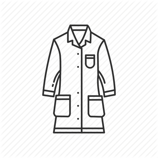 512x512 Clothes, Coat, Experiment, Lab, Lab Coat, Laboratory, Science Icon