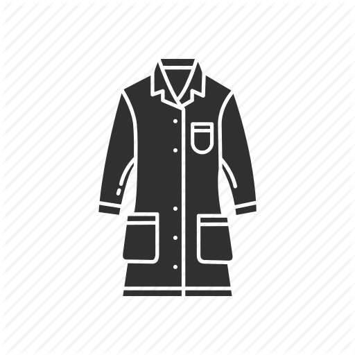 512x512 Clothes, Lab Coat, Laboratory, Uniform Icon