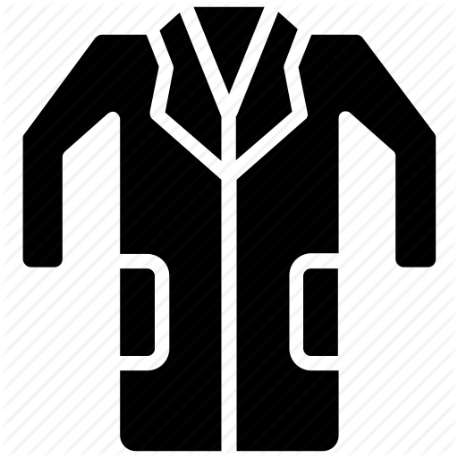 512x512 Doctor Coat, Lab Coat, Laboratory Clothing, Long Coat, Overall