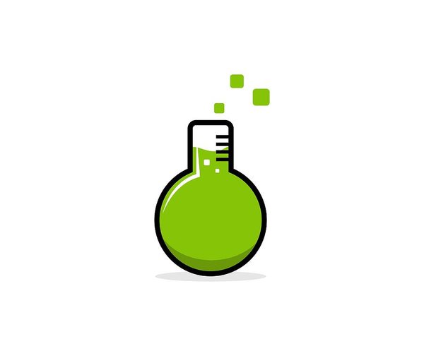 Lab Icon Art Print 600x504 Lab Icon Art Print