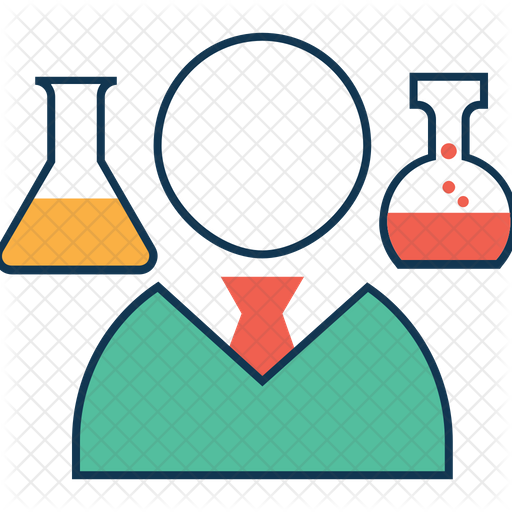 512x512 Lab Assistant Icon Of Colored Outline Style