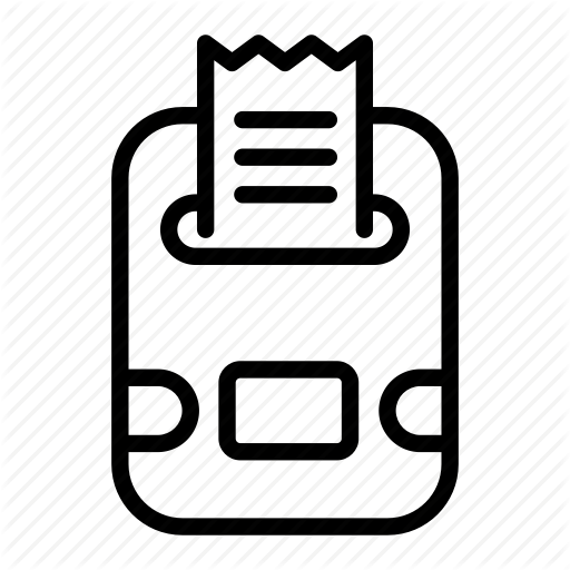 512x512 Bill, Check, Equipment, Label, Printer, Shop, Store Icon