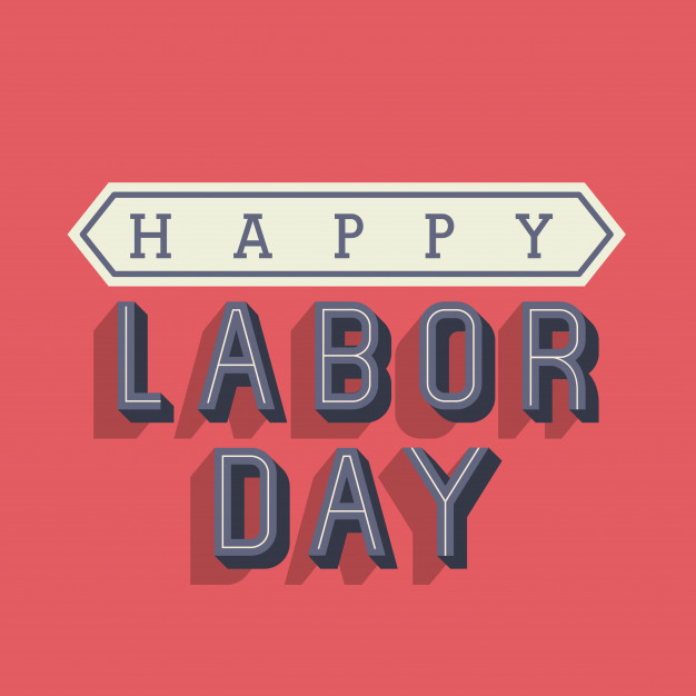 626x626 Happy Labor Day Icon Vector Isolated Graphic Vector Premium Download