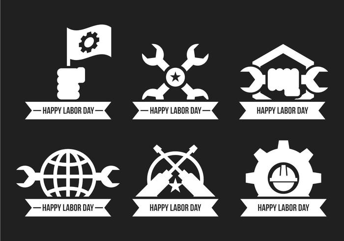 700x490 Labor Day Vector Icons