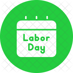 256x256 Labor Day Icon Of Glyph Style