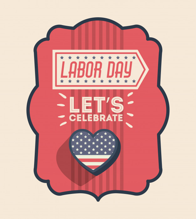 626x698 Happy Labor Day Icon Vector Isolated Graphic Vector Premium Download