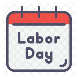 256x256 Labor Day Icon Of Colored Outline Style