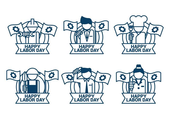700x490 Labor Day Sept Vector Icon