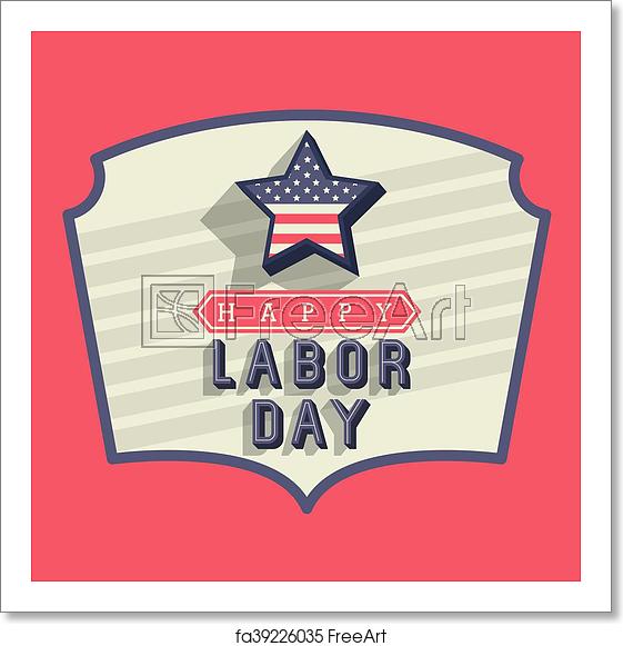 561x581 Free Art Print Of Happy Labor Day Icon Happy Labor Day Icon