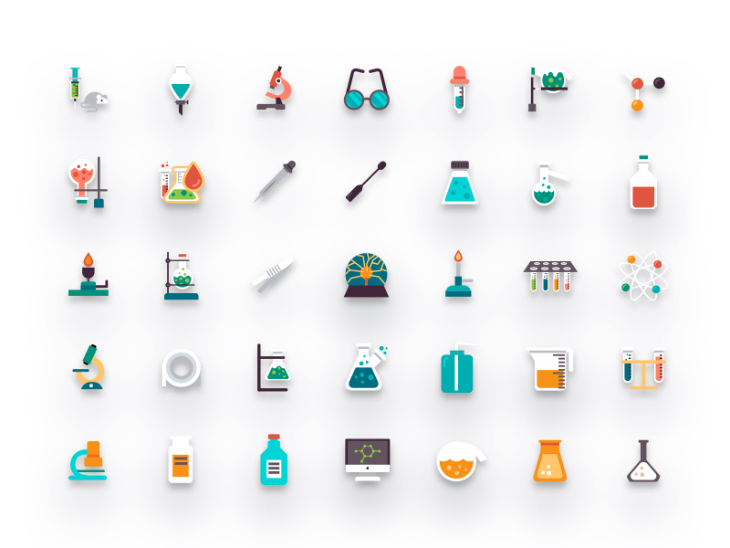 800x600 Laboratory Icons