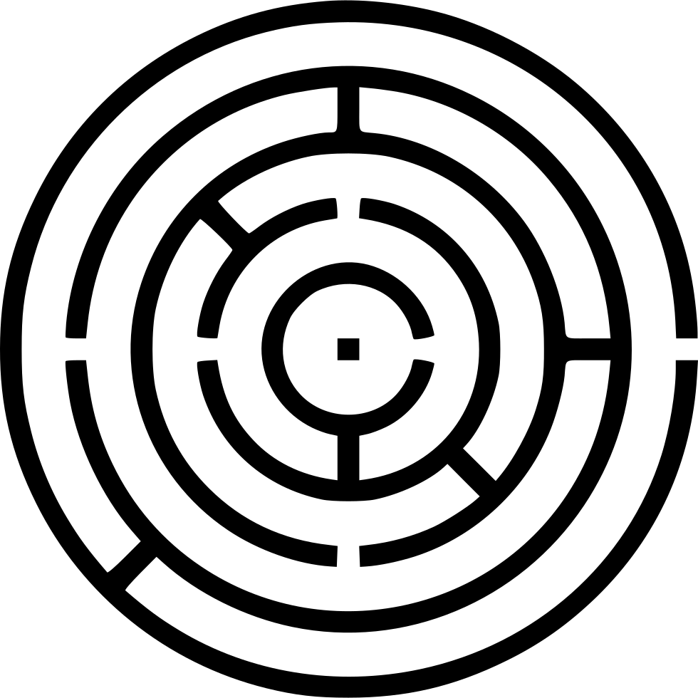 980x980 Maze Labyrinth Png Icon Free Download