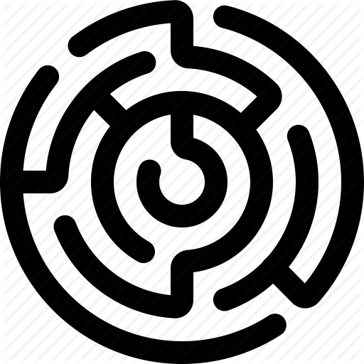 512x512 Clover, Follow, Labyrinth, Maze, Pathway Icon