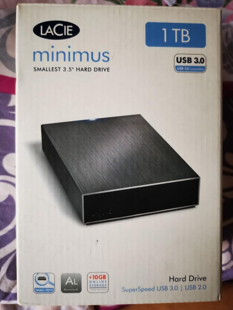 810x1080 Lacie Minimus External Hard Drive On Carousell