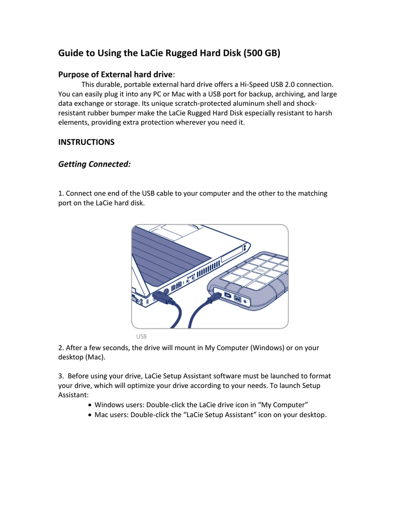 791x1024 Guide To Using The Lacie Rugged Hard Disk