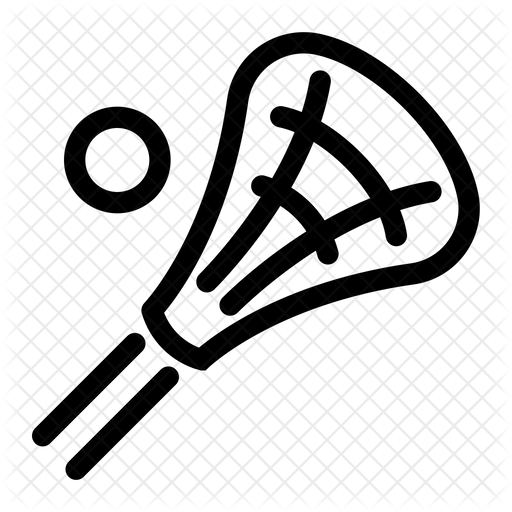Lacrosse Icon Of Line Style 512x512 Lacrosse Icon Of Line Style
