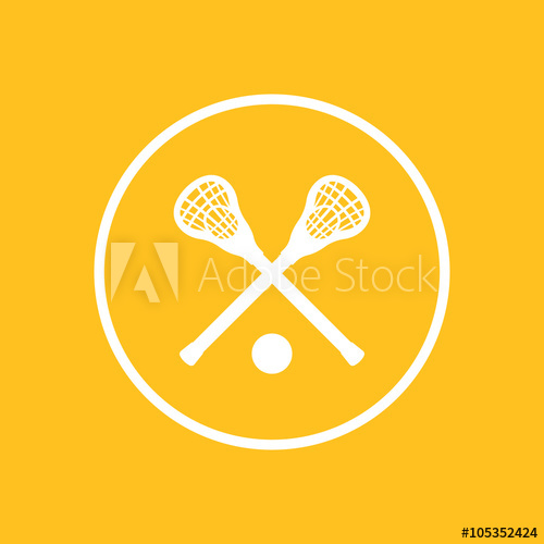 Lacrosse Icon, Sign, Crossed Crosses, Lacrosse Sticks And Ball 500x500 Lacrosse Icon, Sign, Crossed Crosses, Lacrosse Sticks And Ball