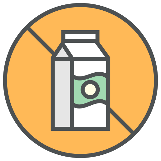 512x512 Dairy, Free, Allergens Icon Free Of Allergy Info Cosmetic Food Icons