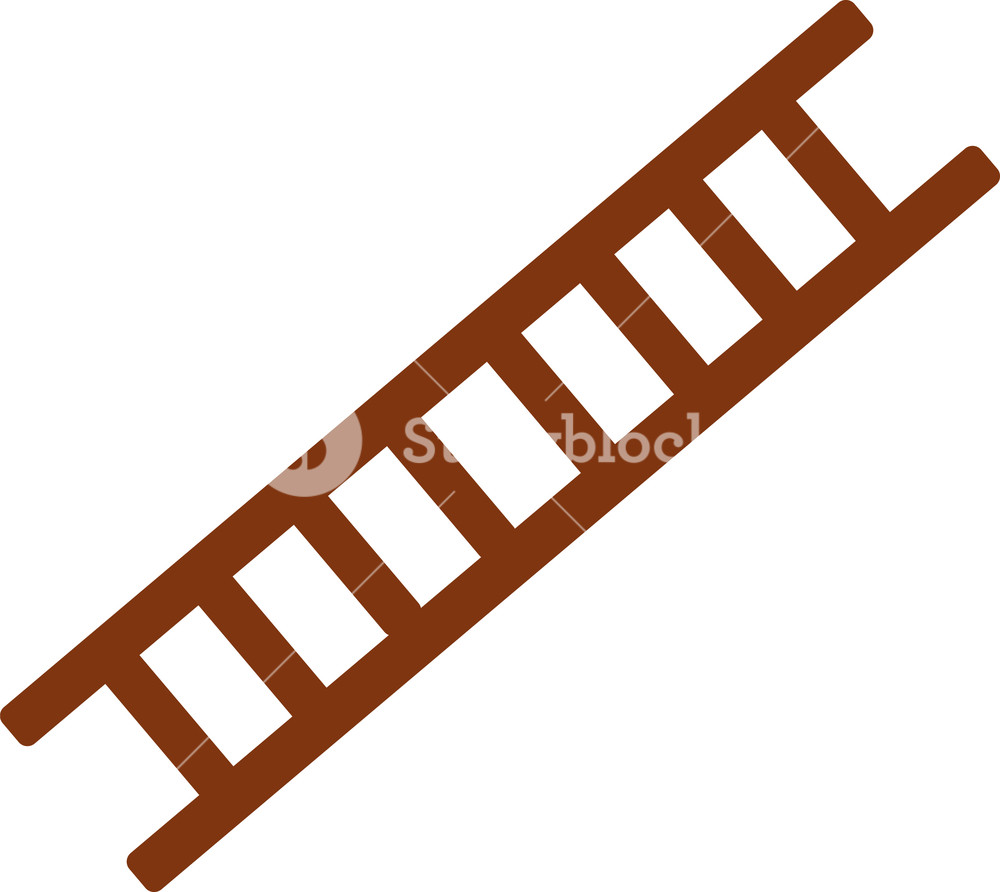 1000x892 Ladder Icon Symbol Royalty Free Stock Image