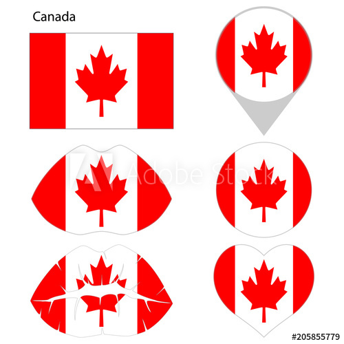 500x500 Lag Of Canada, Set Correct Proportions, Lips, Imprint Of Kiss