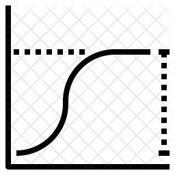 256x256 Curve Icon Of Line Style
