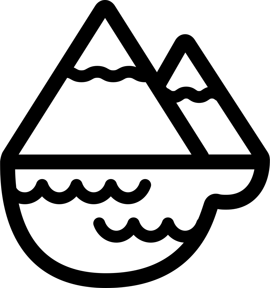 920x980 Lake And Mountains Png Icon Free Download