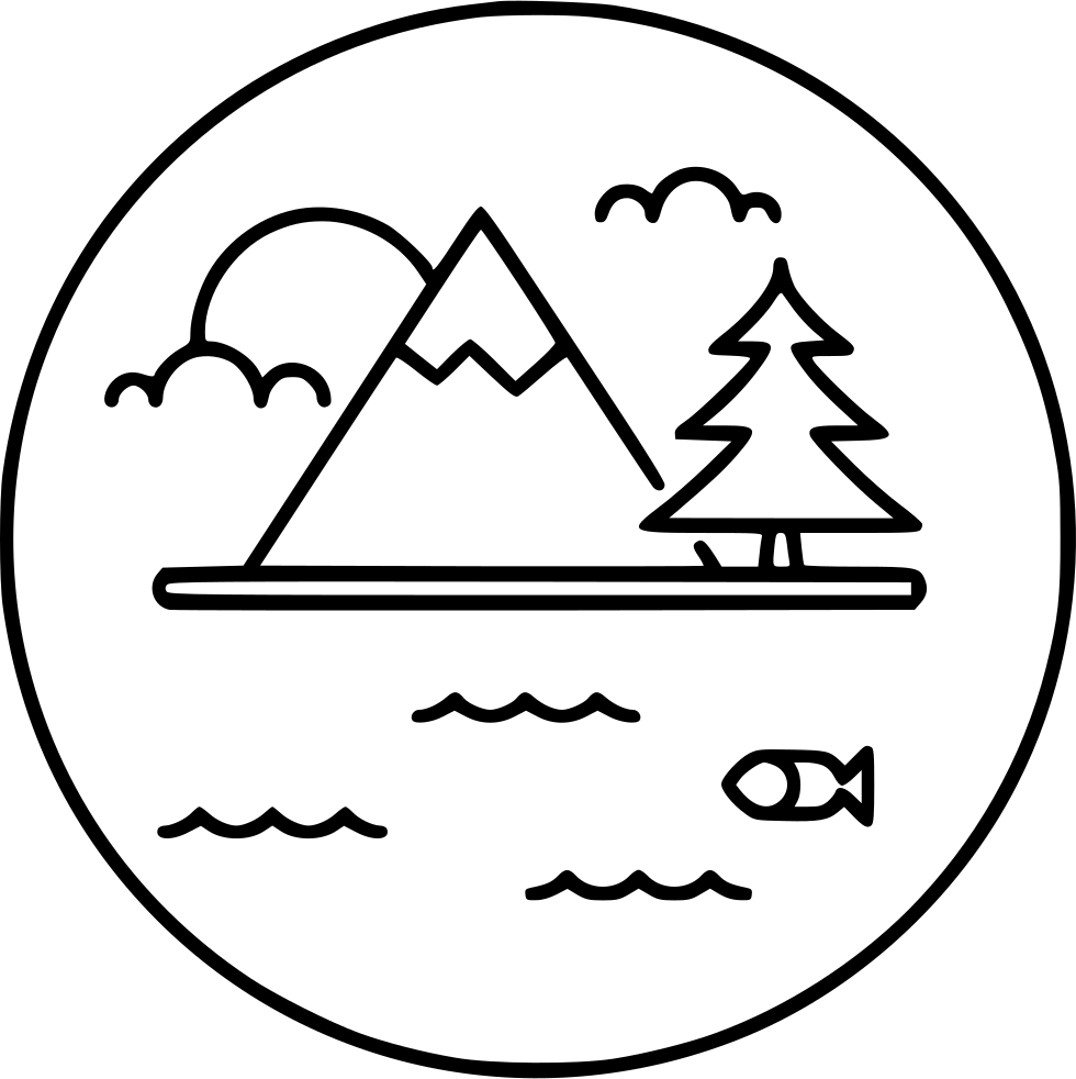 Lake Icon at Vectorified.com | Collection of Lake Icon free for ...