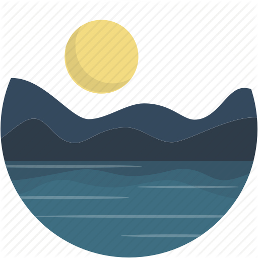 Lake Icon at Vectorified.com | Collection of Lake Icon free for ...