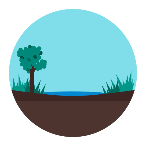 512x512 Landscape, Nature, Lake, Tree, Environment Icon Free Of Nature