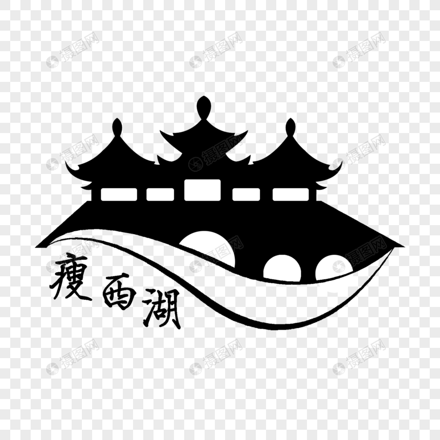 860x860 Slender West Lake Tower Icon Design Png Image Picture Free