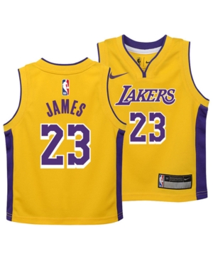 300x367 Lebron James Los Angeles Lakers Icon Replica Jersey, Little Boys