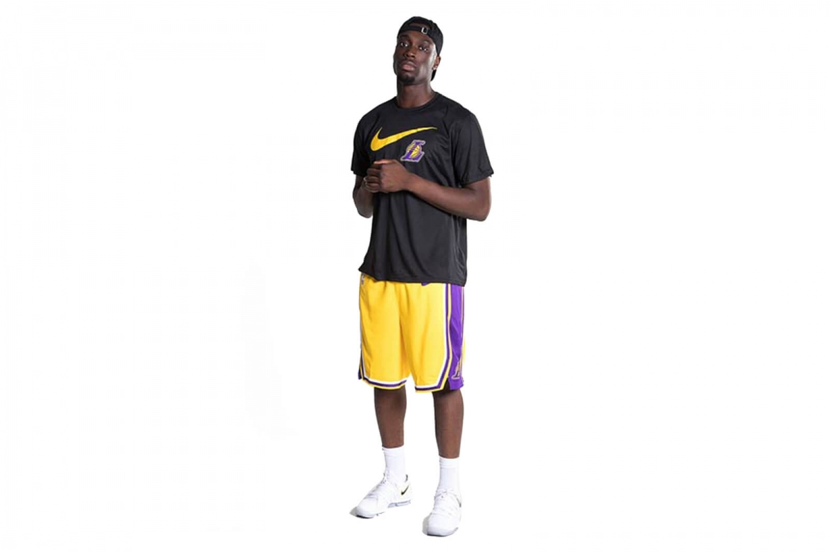 1200x800 Nike La Lakers Icon Edition Swingman Short Fuel