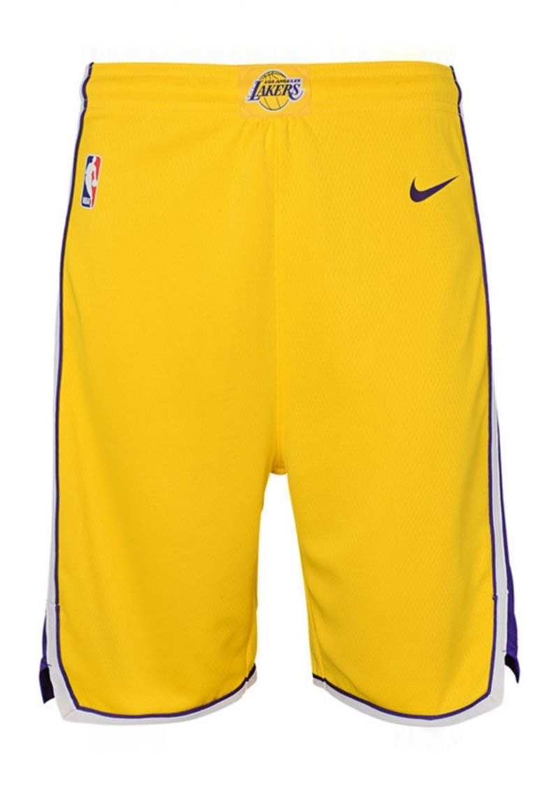 800x1127 Nike Nike Los Angeles Lakers Icon Swingman Shorts, Big Boys