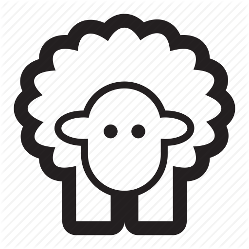 512x512 Animal, Baby, Cute, Lamb, Sheep, Wool Icon