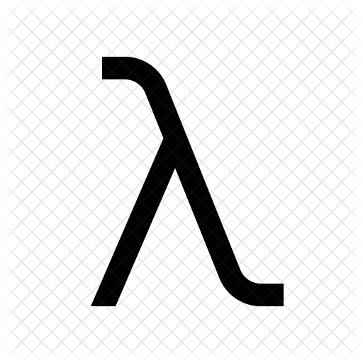 512x512 Lambda Icon Of Line Style