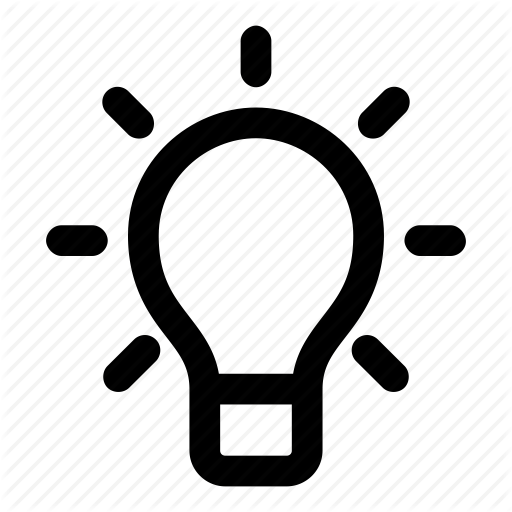 512x512 Brainstorm, Bulb, Idea, L Think Icon