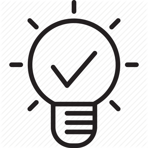 512x512 Bright, Creative, Goal, Idea, L Light Bulb, Smart Icon