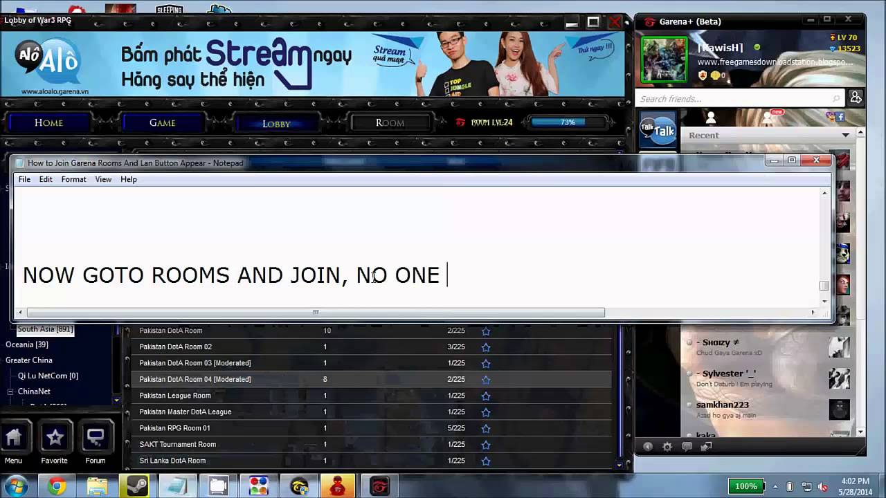 1280x720 Garena Login Problem And Lan Games Icon Fixed
