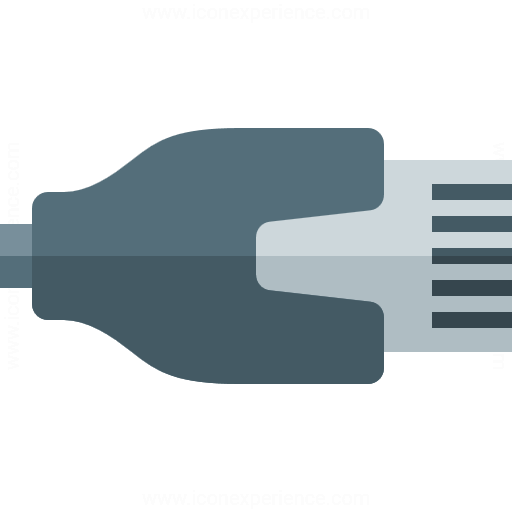 512x512 Iconexperience G Collection Plug Lan Icon